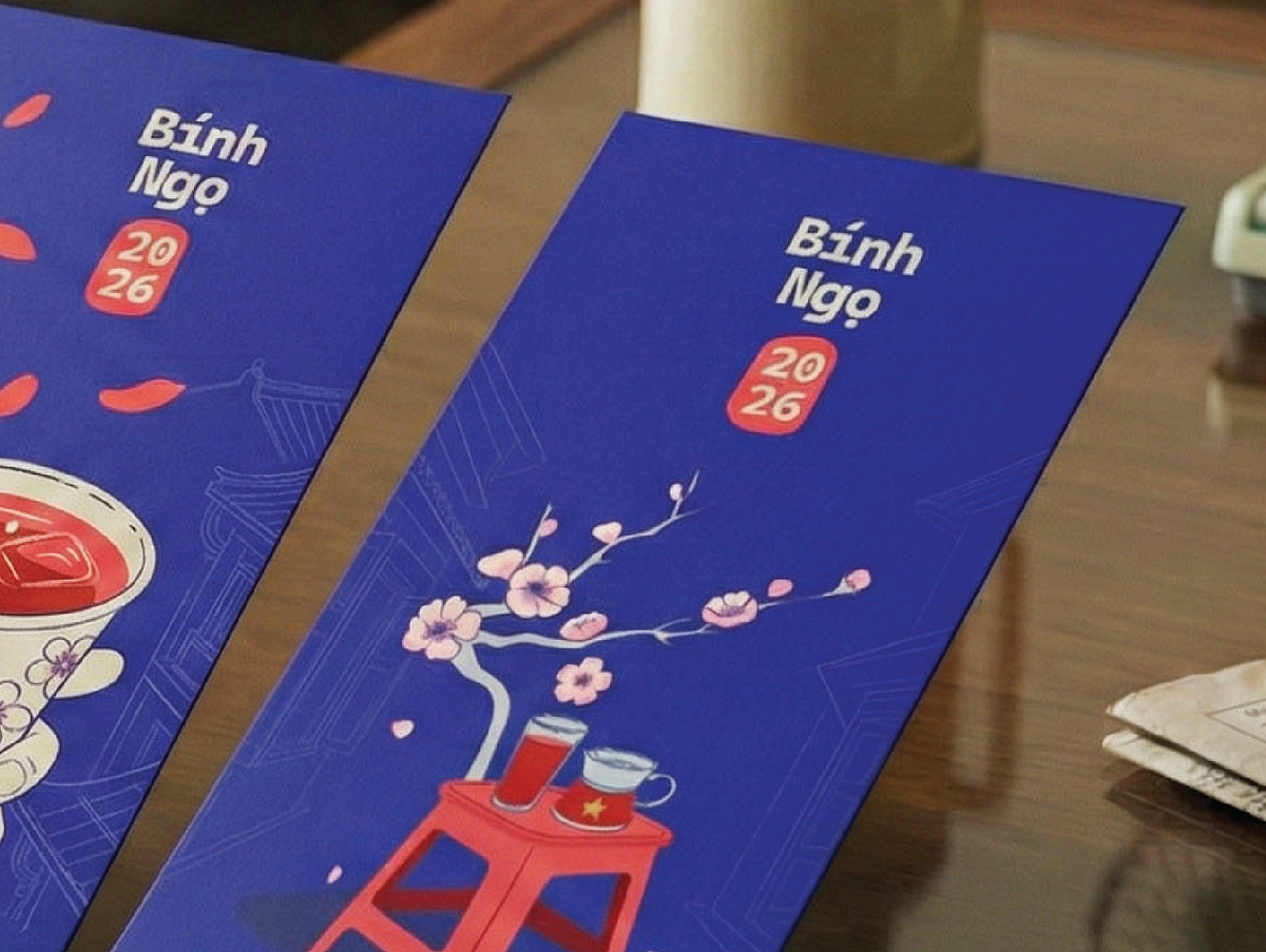 Hanoi Street Culture - Tet 2026 Red Envelope Image 5