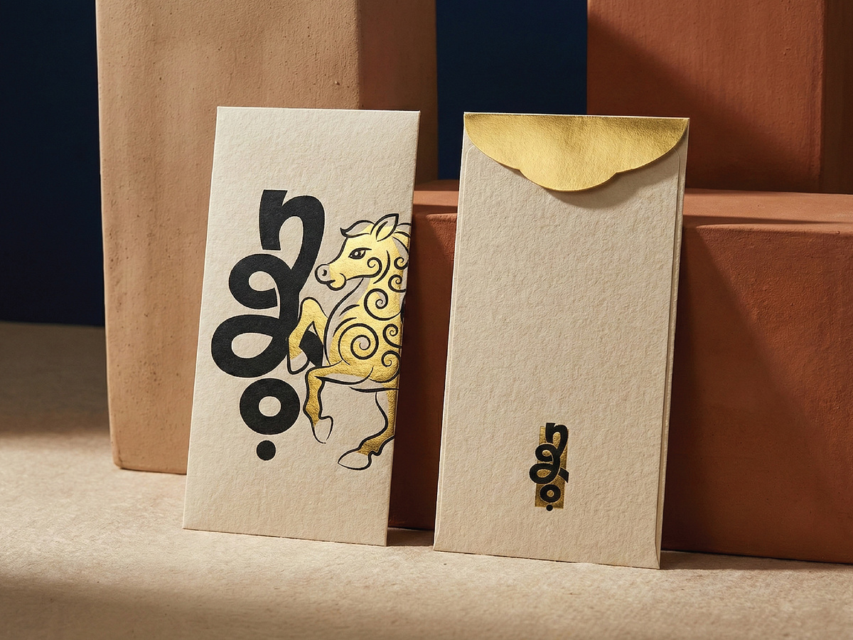 Year of the Horse 2026 - Red Envelope Design
