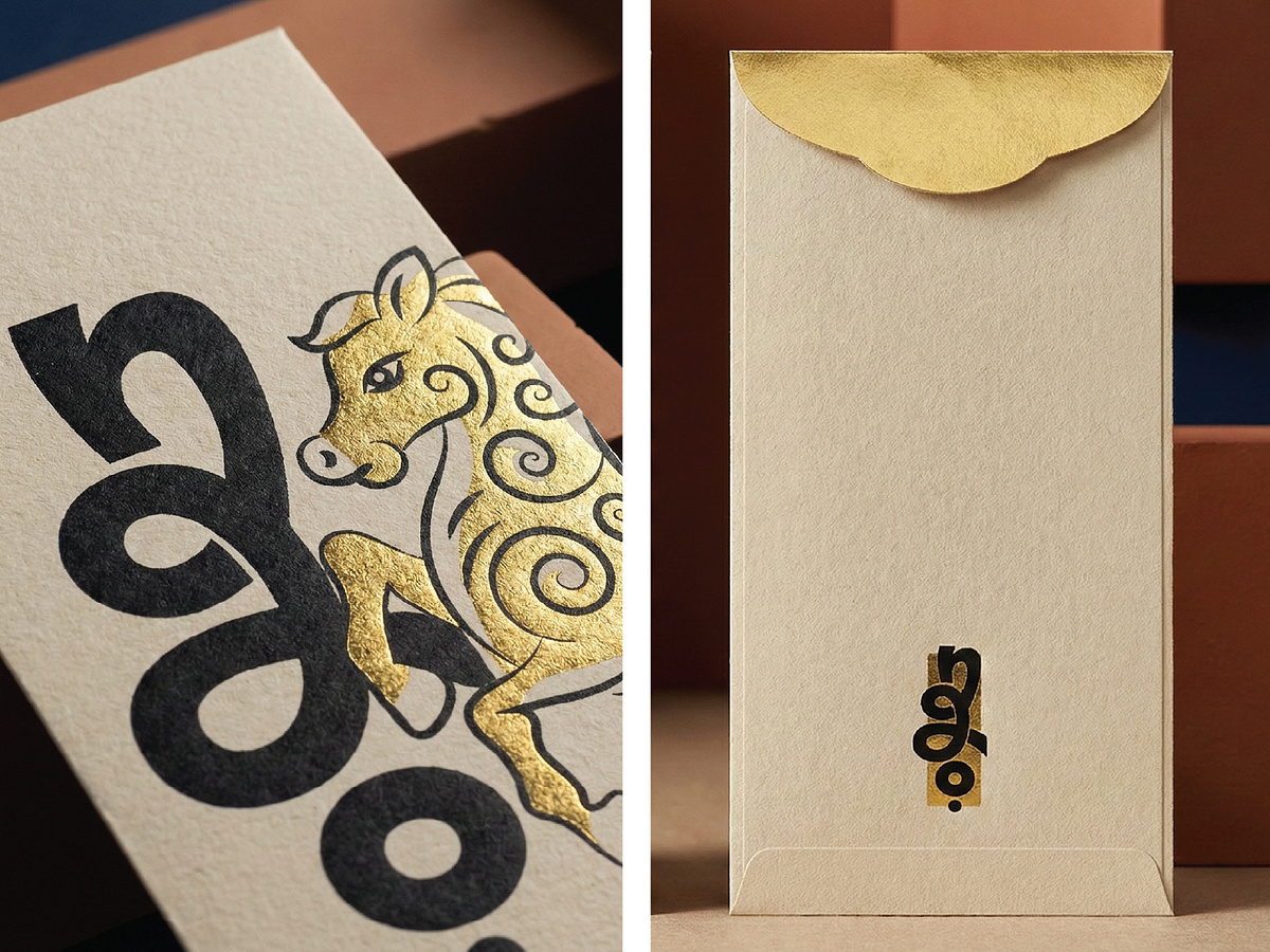 Year of the Horse 2026 - Red Envelope Design Image 3
