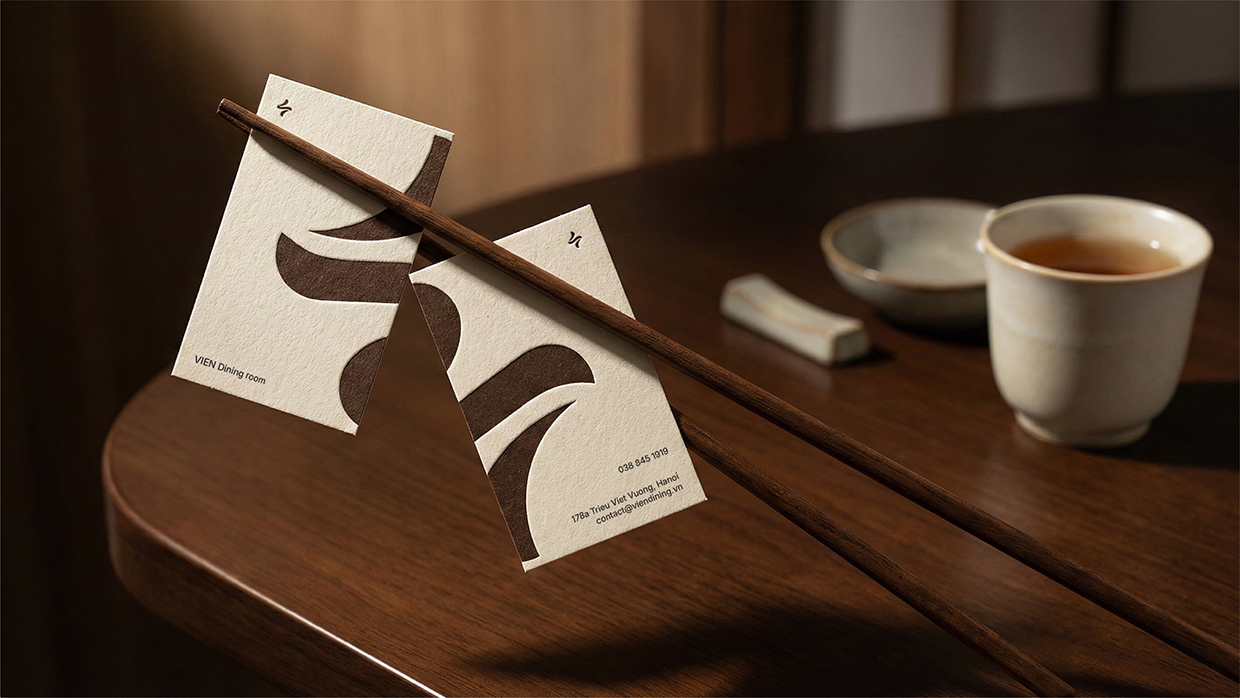 VIÊN — Fine Dining Restaurant Brand Identity Image 5