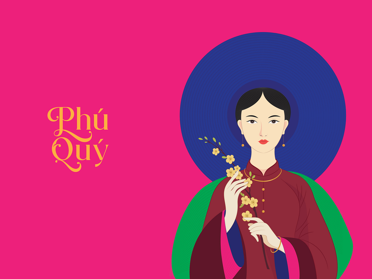 Phú Quý – Cát Tường Premium Lunar New Year Red Envelope Design Image 2