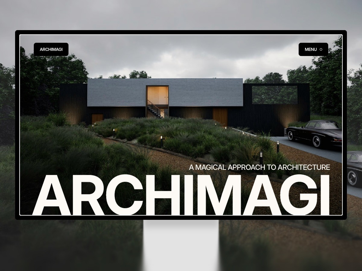 Archimagi - Architecture & Interior Design Website Template for Framer