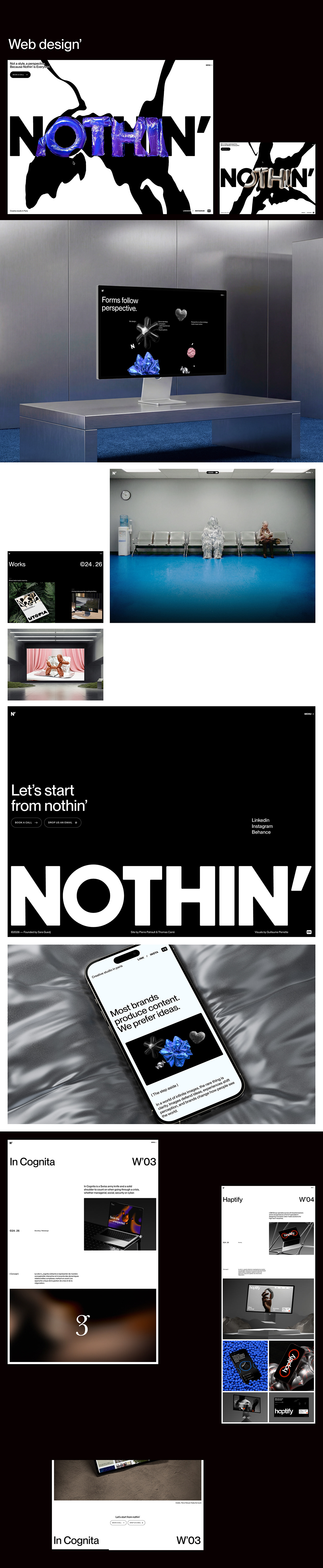 Nothin' — web & branding Image 6