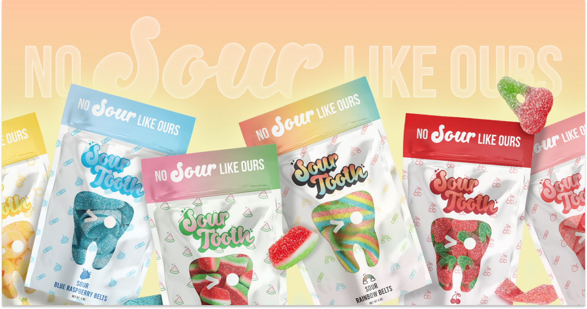 Sour Tooth: Buy Sour Candy Belts, Bites & Rings Online - Sweet & Sour Image 0