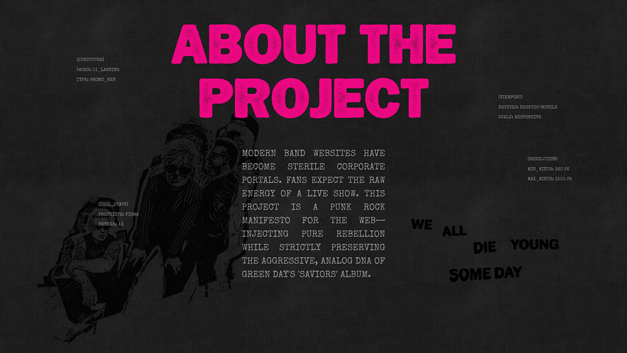 Green Day | Website Redesign Image 1