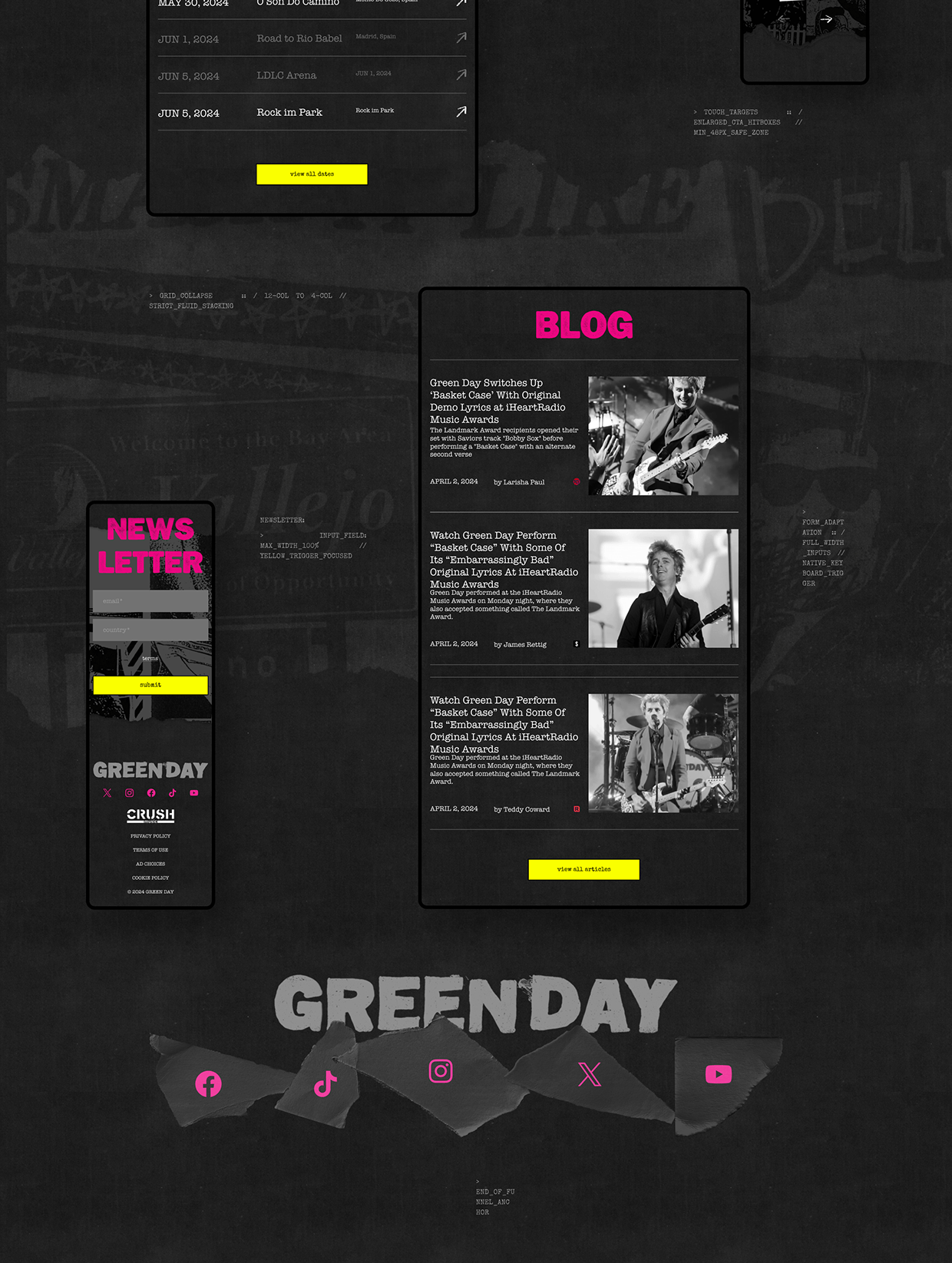Green Day | Website Redesign Image 10