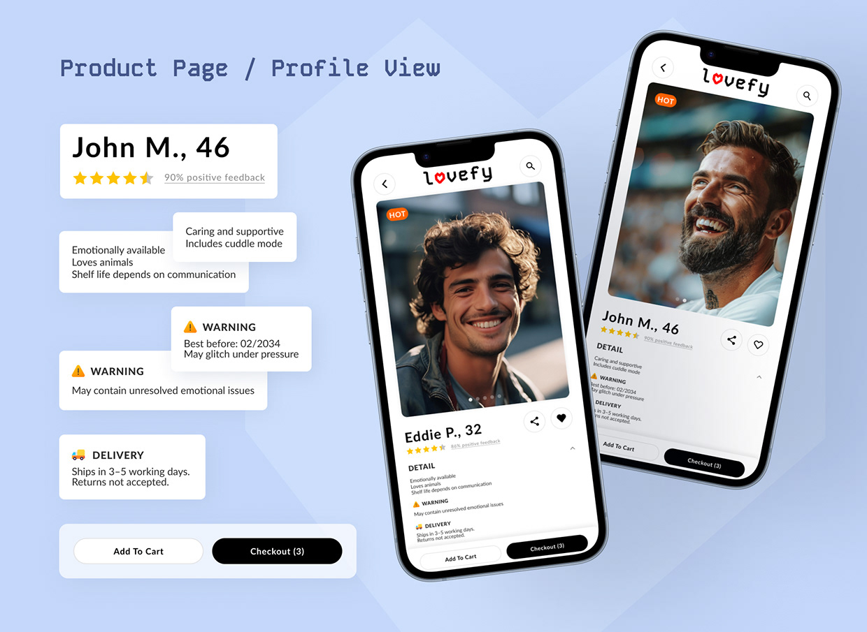 LOVEFY when amazon meets tinder Image 3