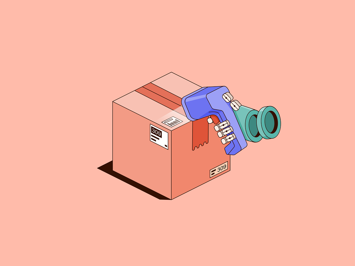 Scanning Isometric Illustrations