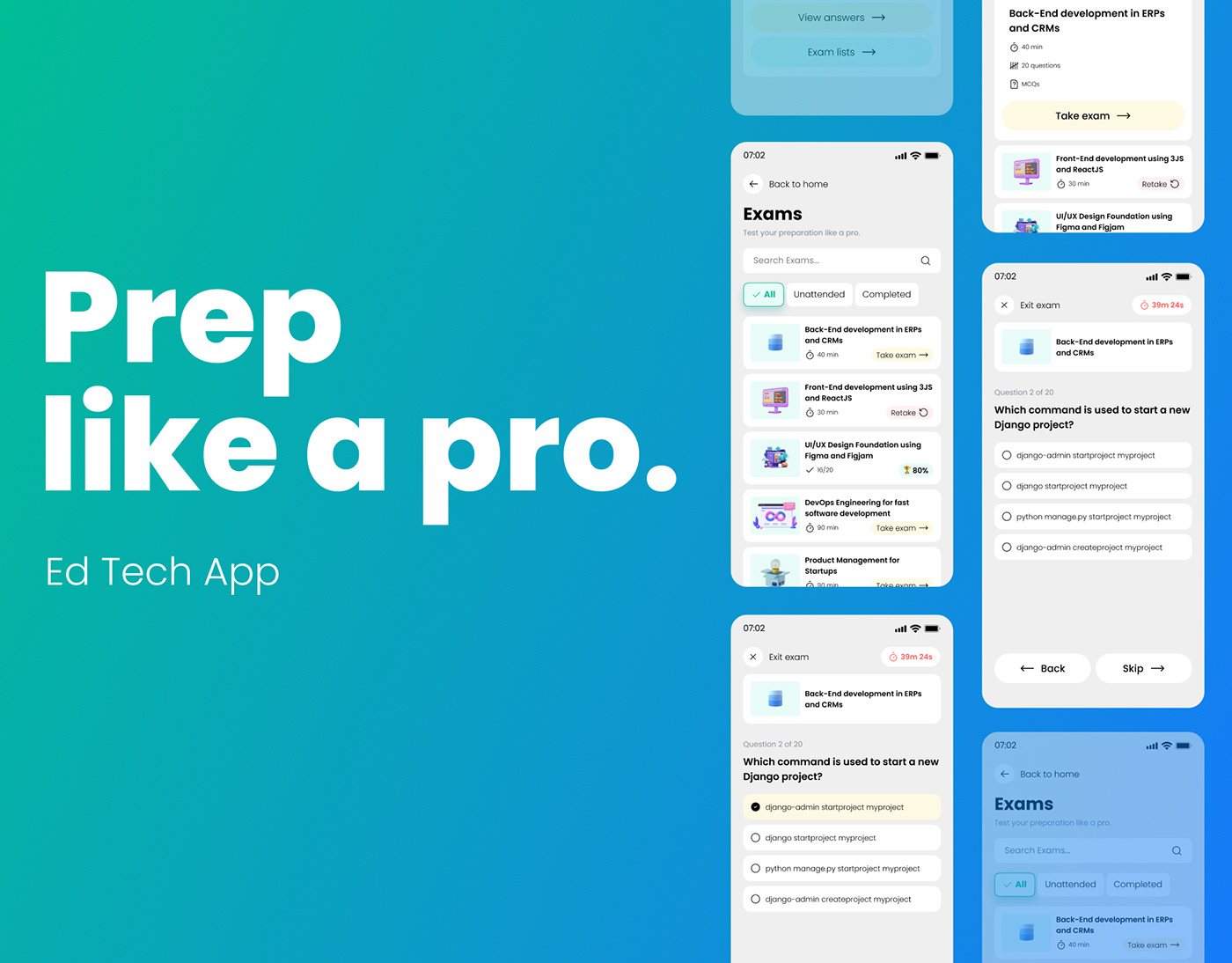 Exam Preparation App