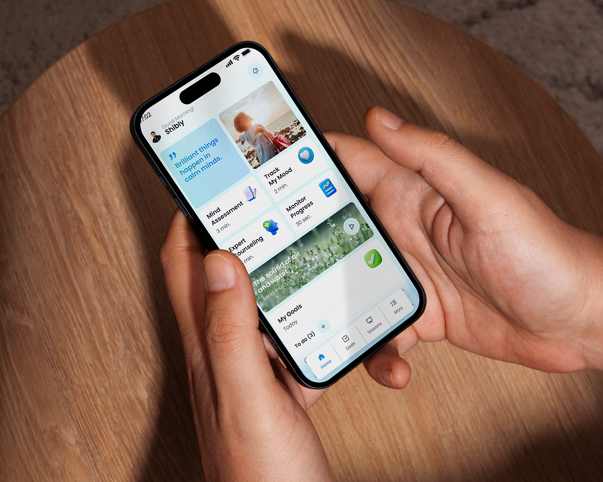 Mind Health App UI