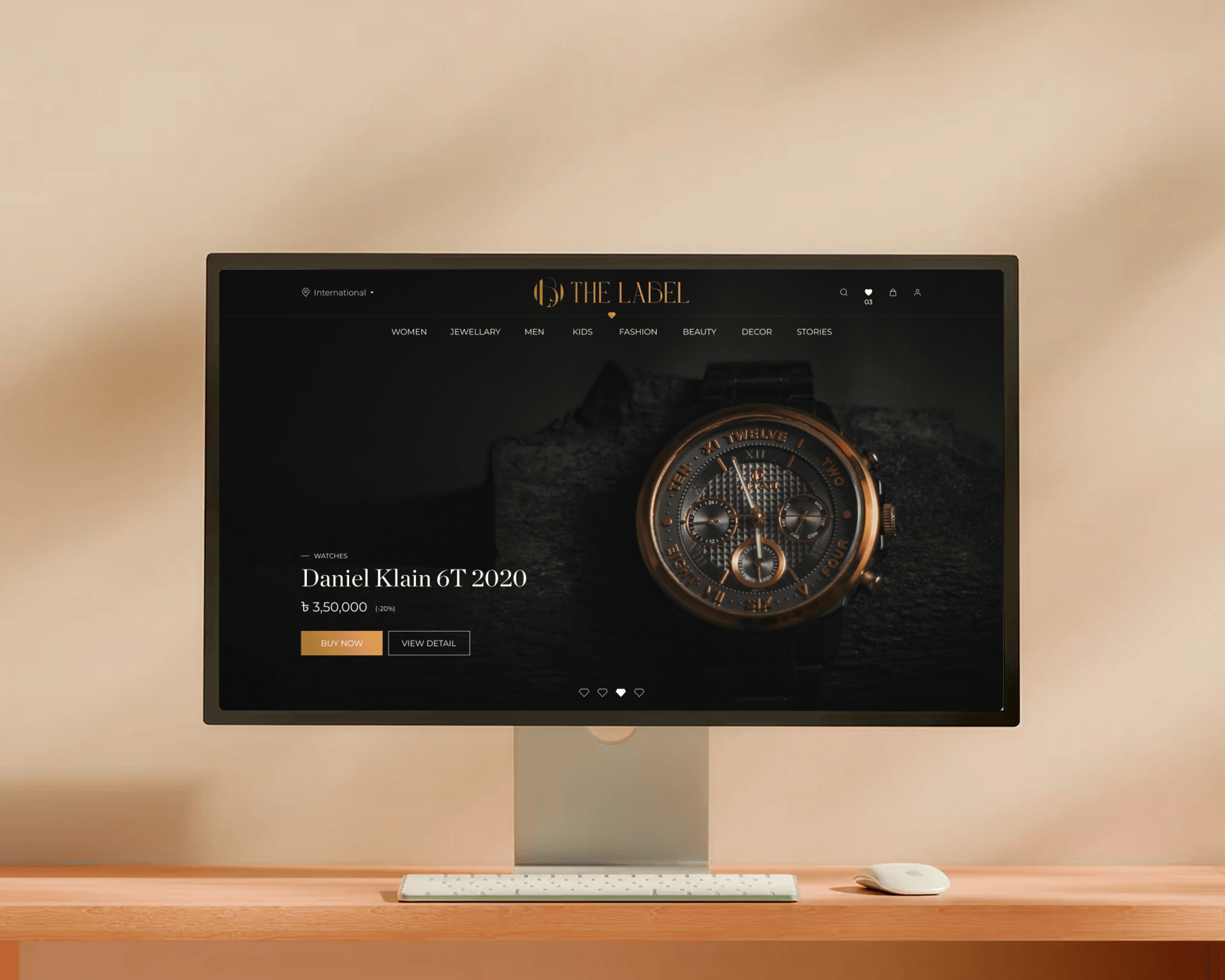 Luxury E-commerce Website Design