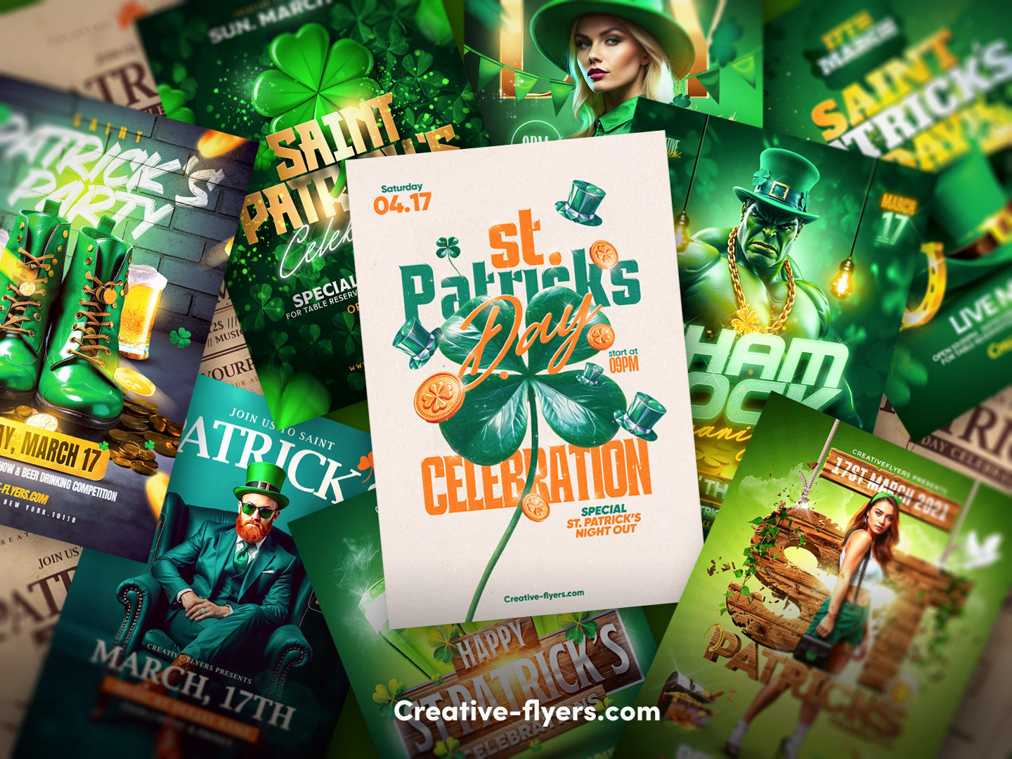 10 Best Saint Patrick’s Day Flyer Templates for 2026 - Creative Flyers