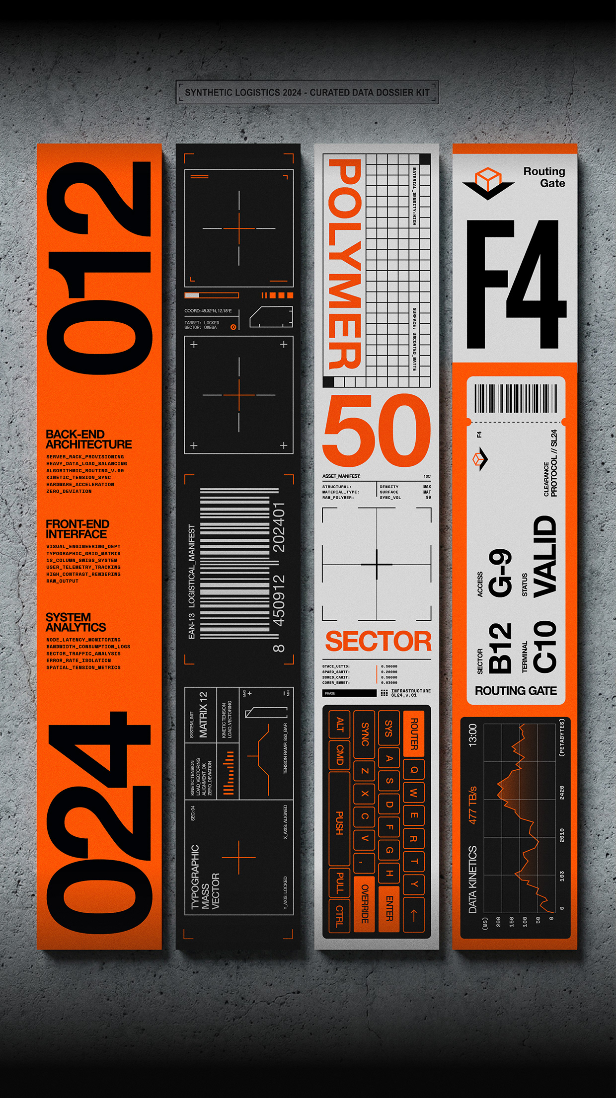 SL24: Brutalist Data-Logistics & Cyber-Typography Image 6