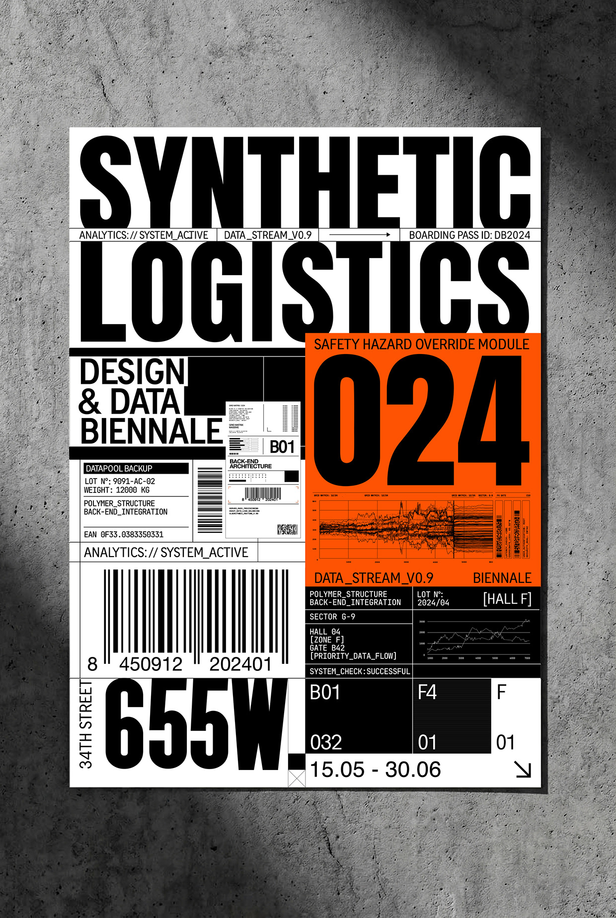 SL24: Brutalist Data-Logistics & Cyber-Typography Image 8
