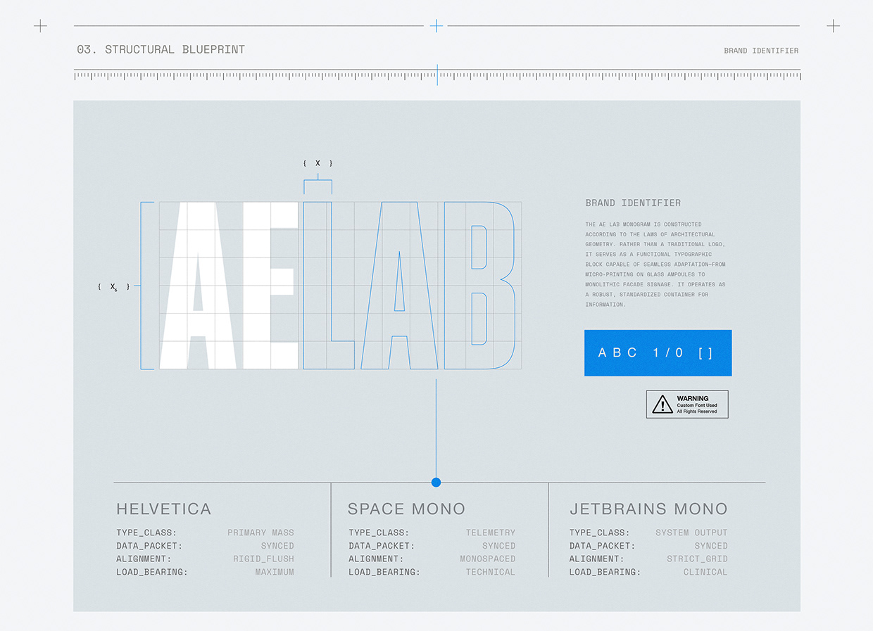 AELAB: Health Tech UI & Brutalist Medical Identity Image 4