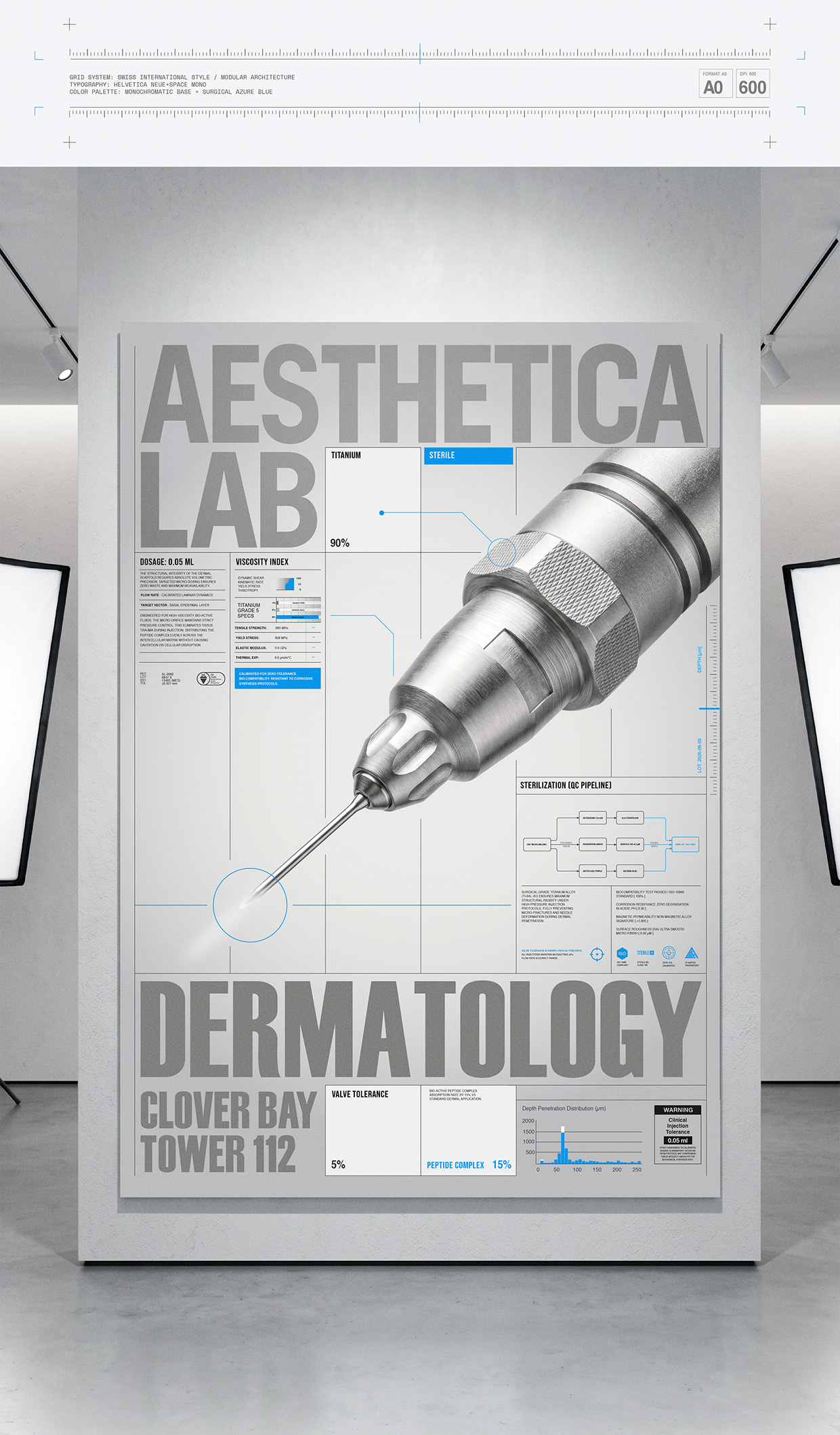AELAB: Health Tech UI & Brutalist Medical Identity Image 9