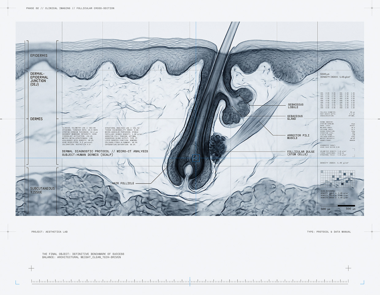 AELAB: Health Tech UI & Brutalist Medical Identity Image 12