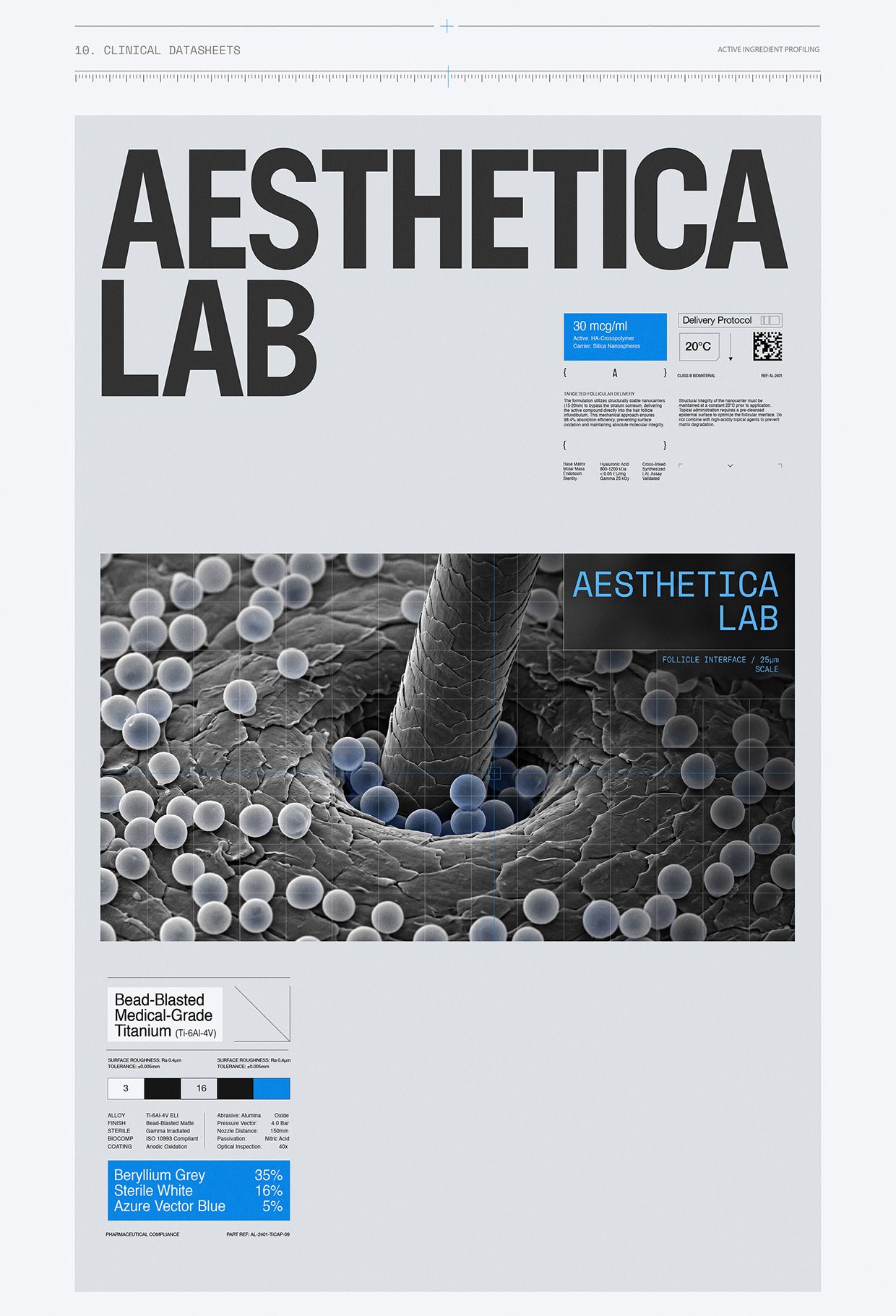 AELAB: Health Tech UI & Brutalist Medical Identity Image 15