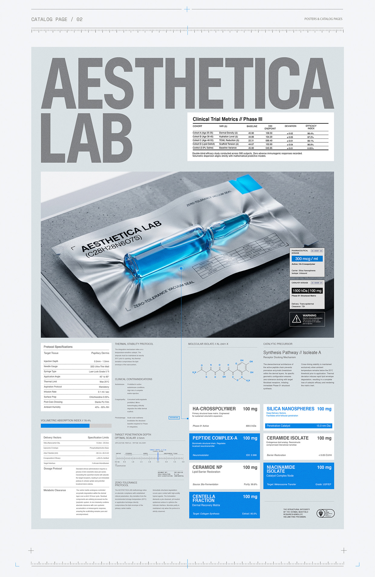 AELAB: Health Tech UI & Brutalist Medical Identity Image 17