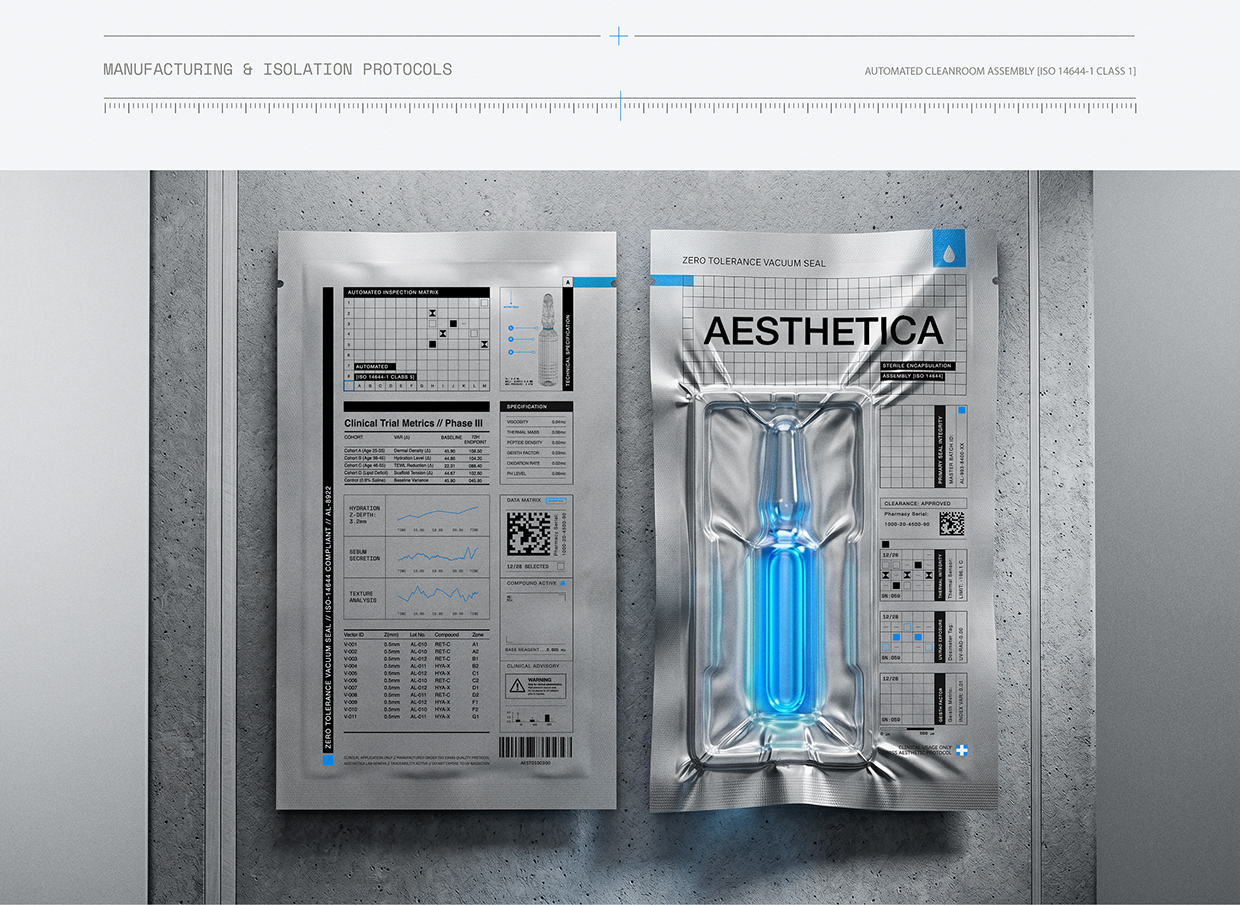AELAB: Health Tech UI & Brutalist Medical Identity Image 18