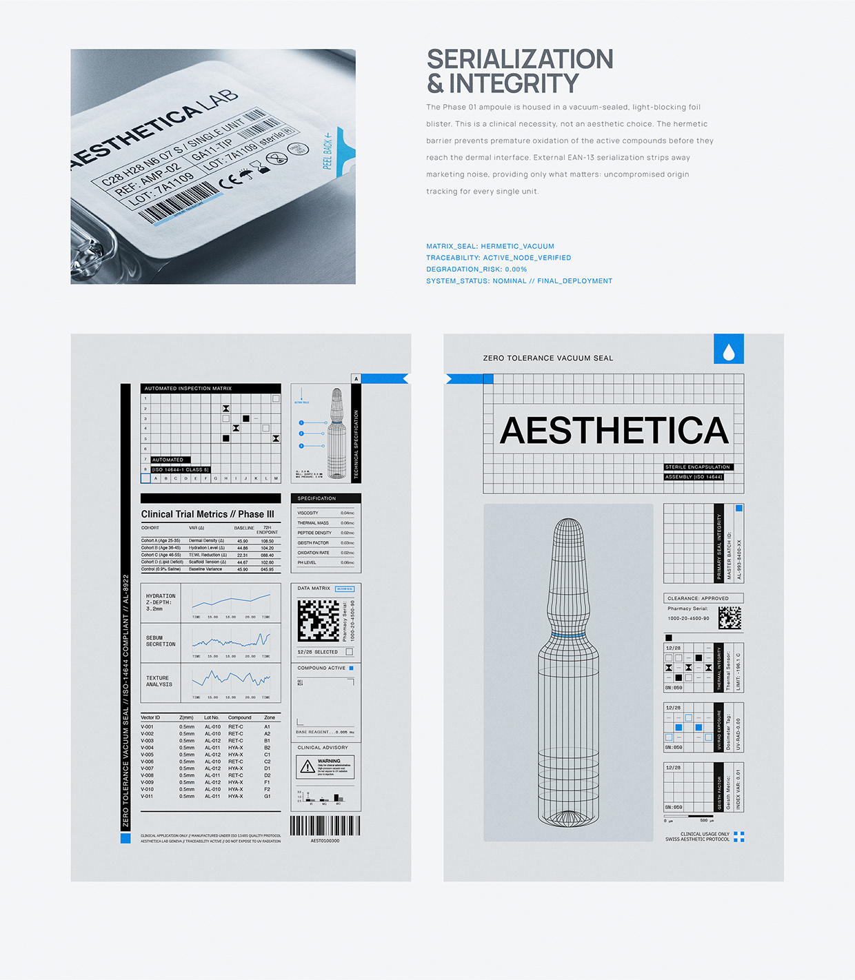 AELAB: Health Tech UI & Brutalist Medical Identity Image 19