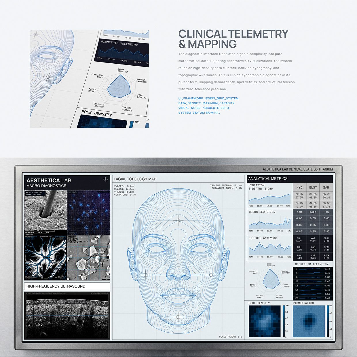 AELAB: Health Tech UI & Brutalist Medical Identity Image 23