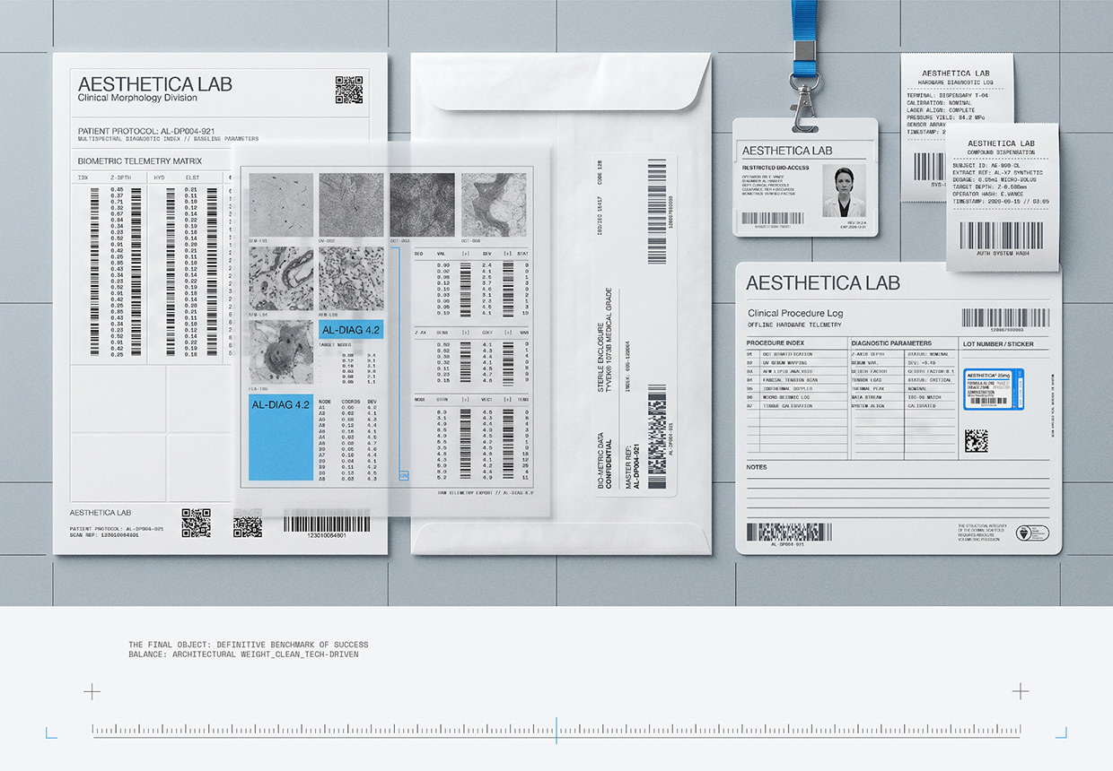 AELAB: Health Tech UI & Brutalist Medical Identity Image 27