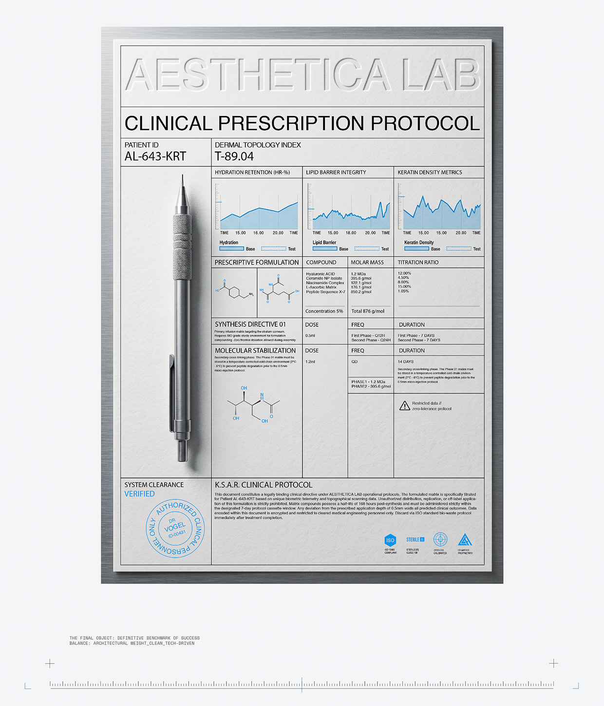 AELAB: Health Tech UI & Brutalist Medical Identity Image 29
