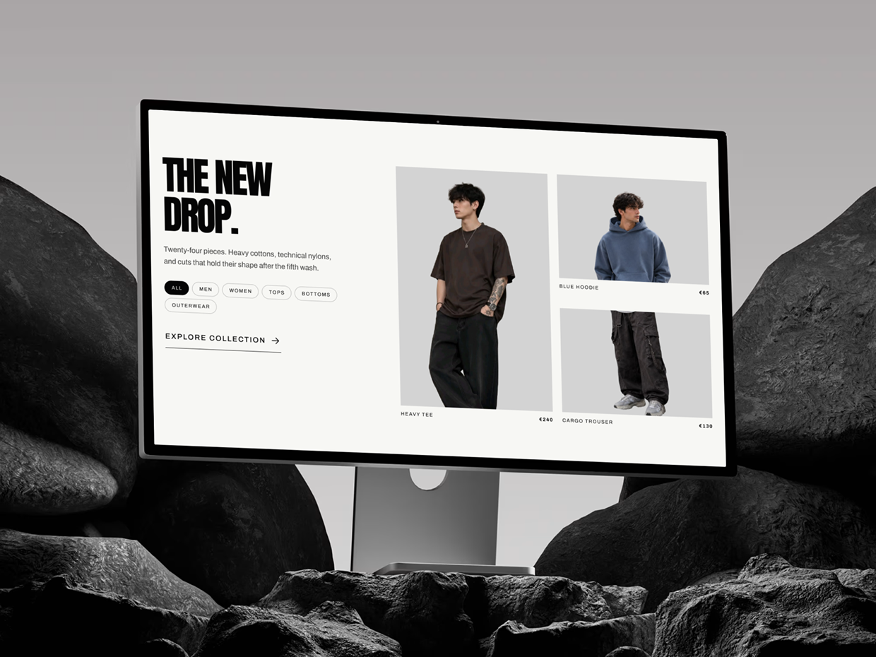 Fashion Ecommerce Website UI/UX Design Image 0