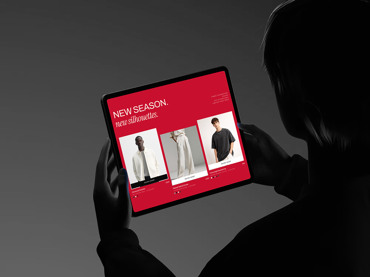 FORME - Fashion Ecommerce Website UI/UX Design Image 2