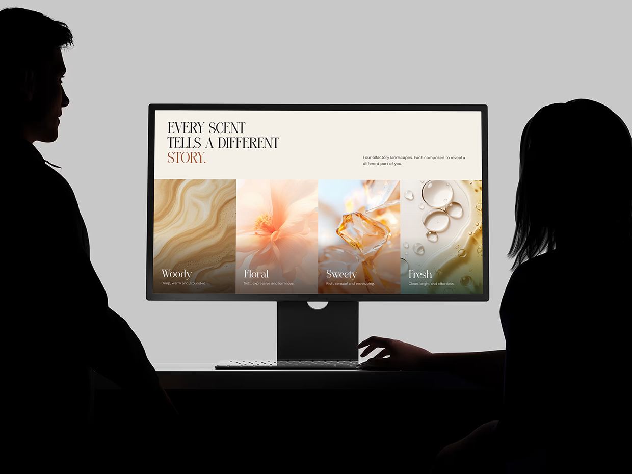 AMBRE - Fragrance Ecommerce Website UI/UX Design Image 6