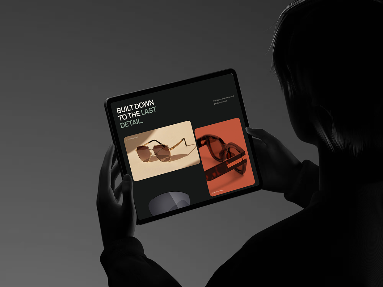 FOKUS - Eyewear Ecommerce Website UIUX Design Image 4