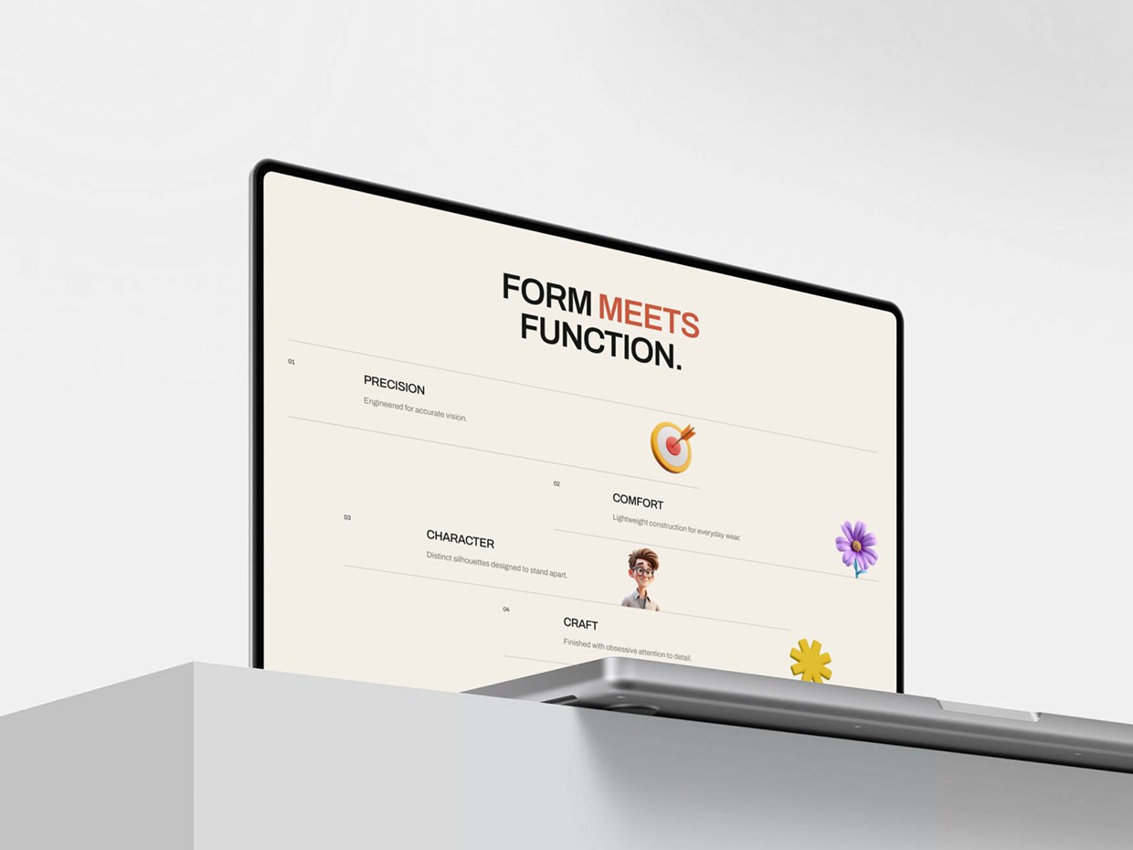 FOKUS - Eyewear Ecommerce Website UIUX Design Image 5