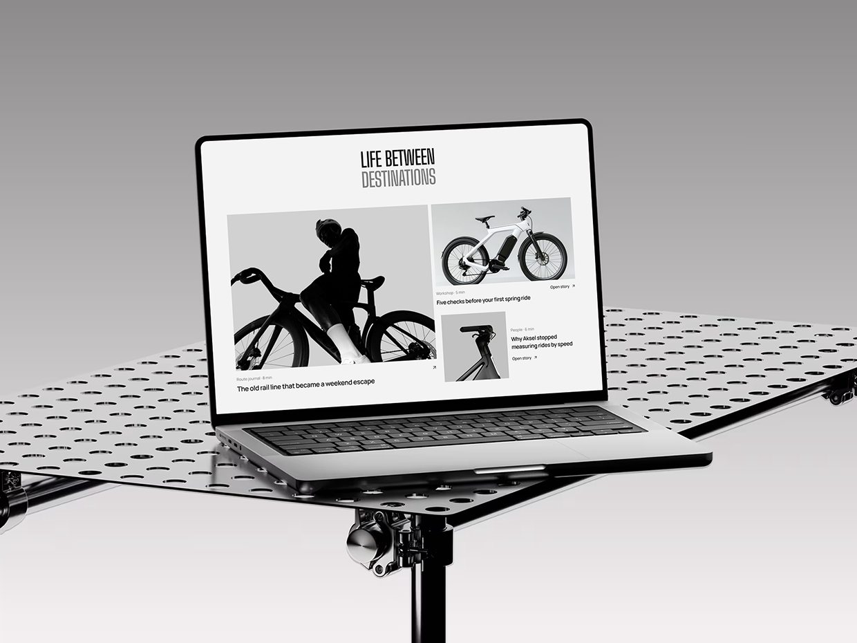 VELOFORM - Bicycle Website UIUX Design Image 3