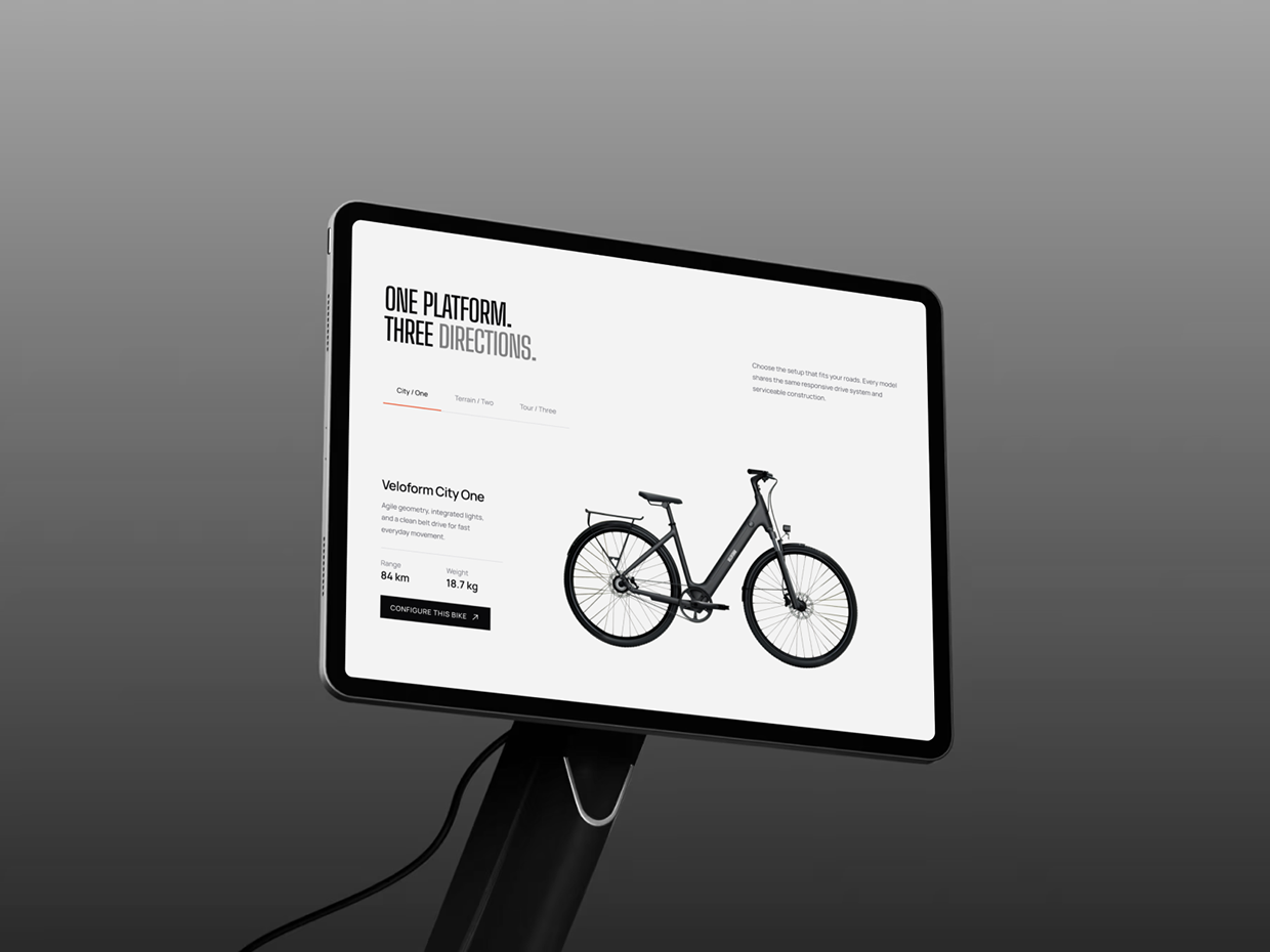 VELOFORM - Bicycle Website UIUX Design Image 6