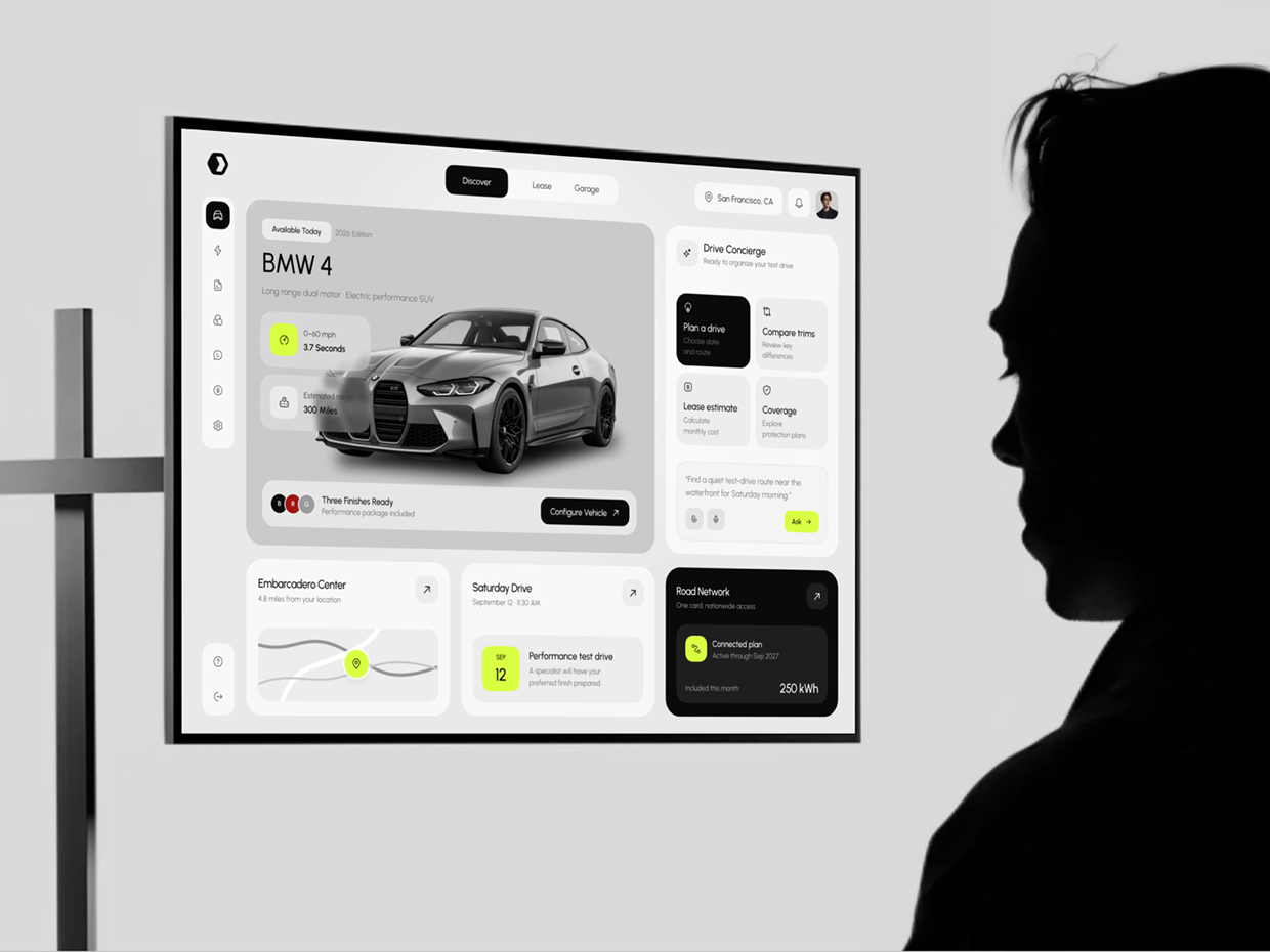 Car Rent Dashboard UIUX Design Image 2