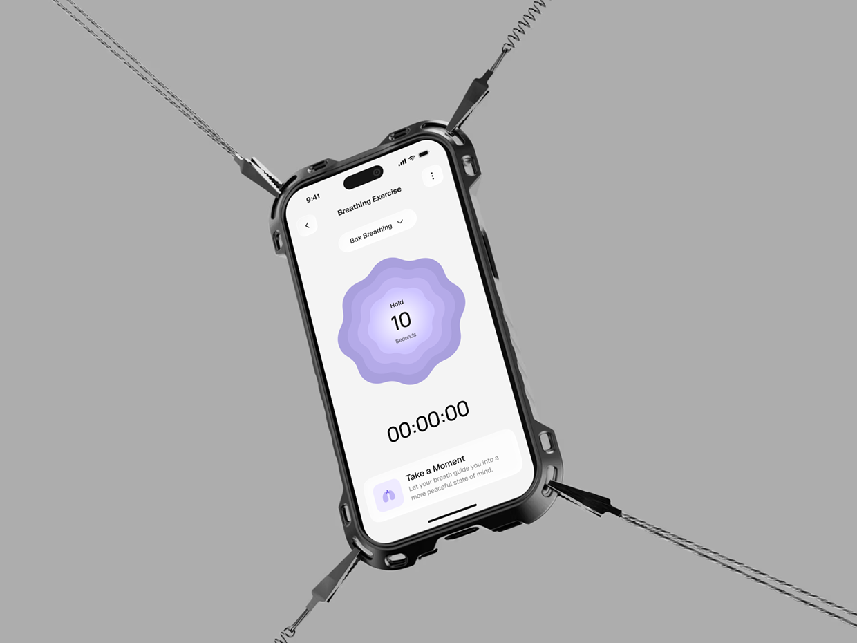 Meditation & Mindfulness App UIUX Design Image 4