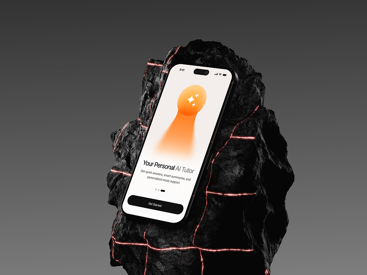 AI Study App UIUX Design Image 1