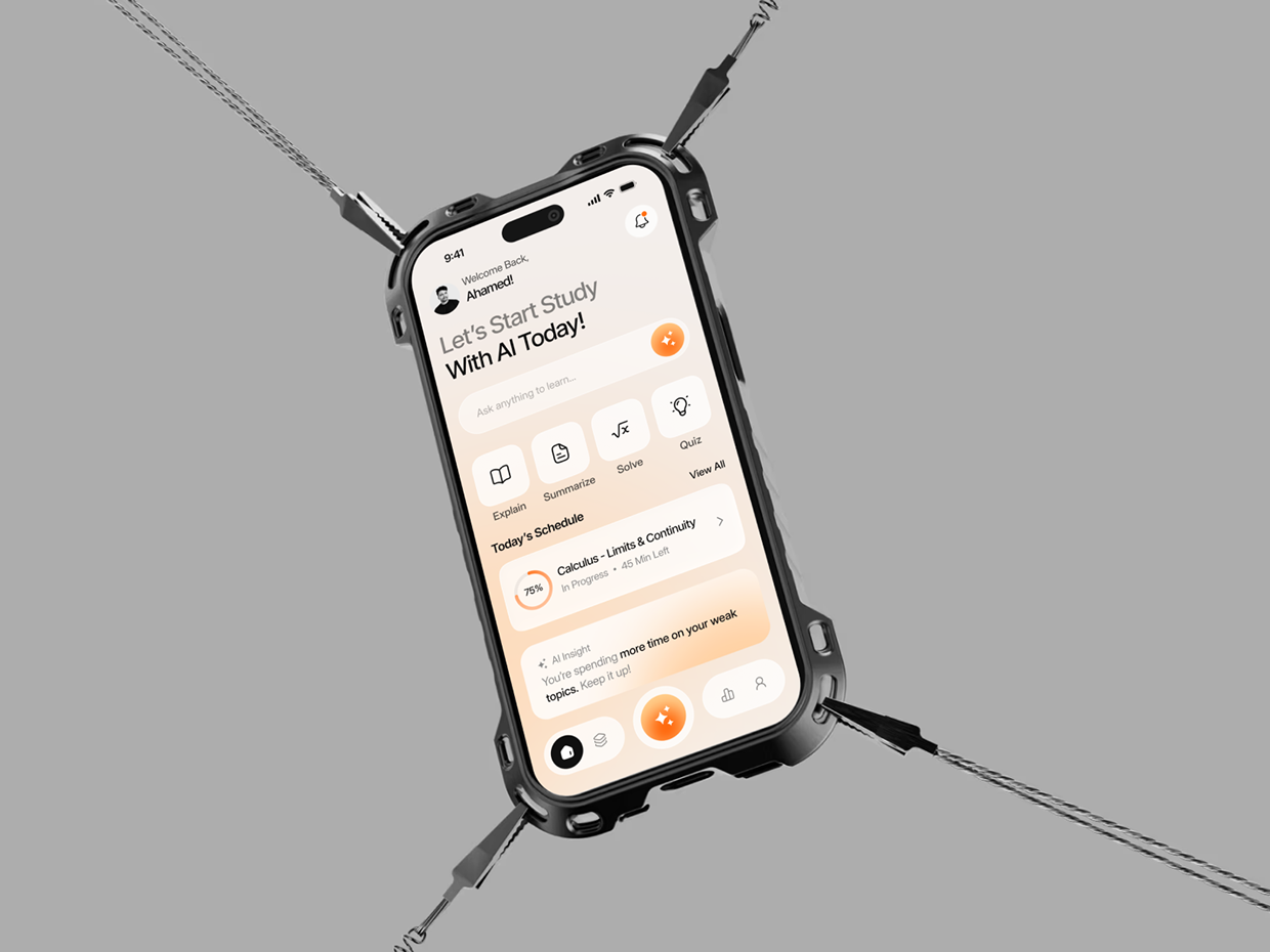 AI Study App UIUX Design Image 4