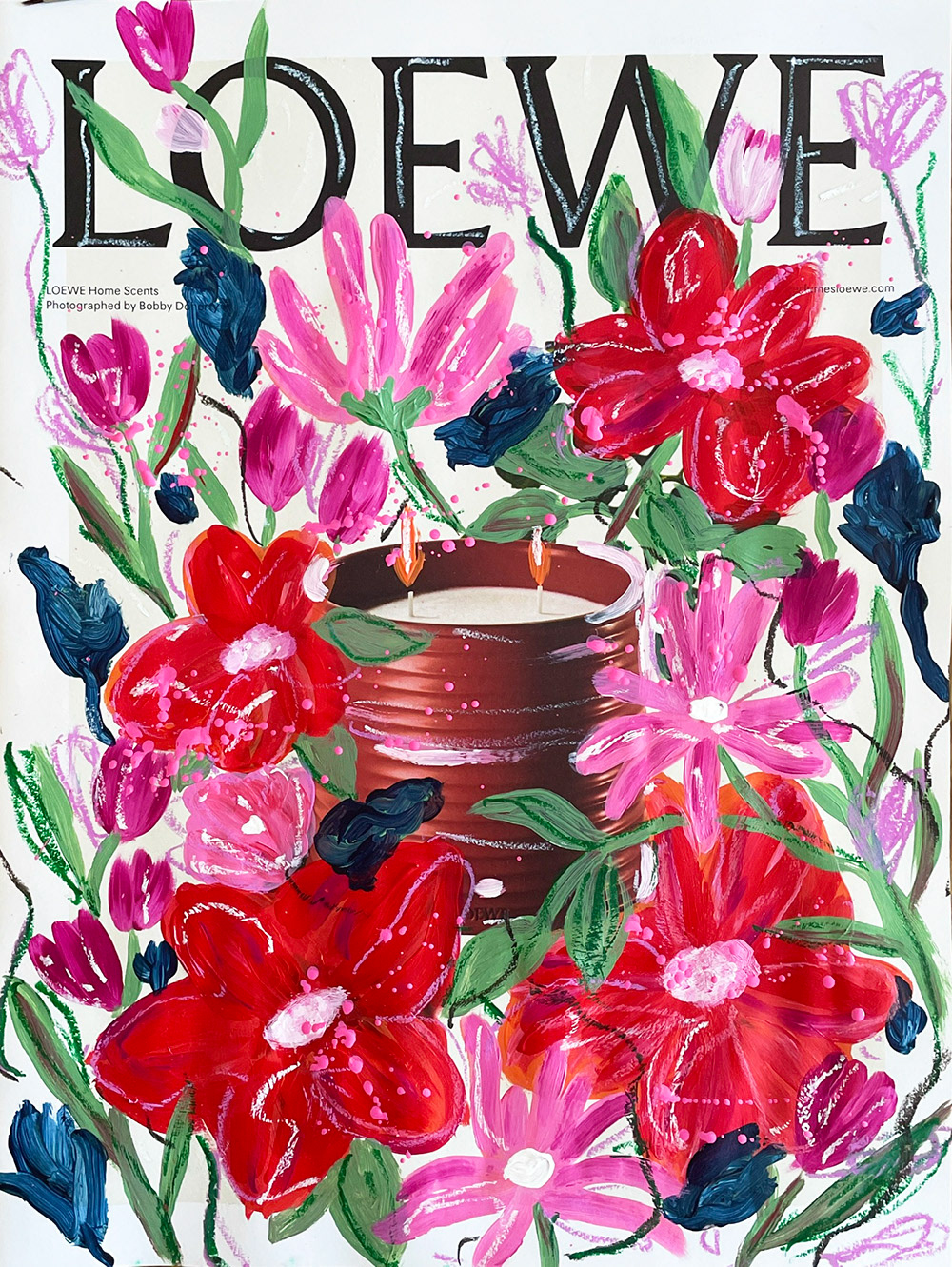 Petals on Print Image 0