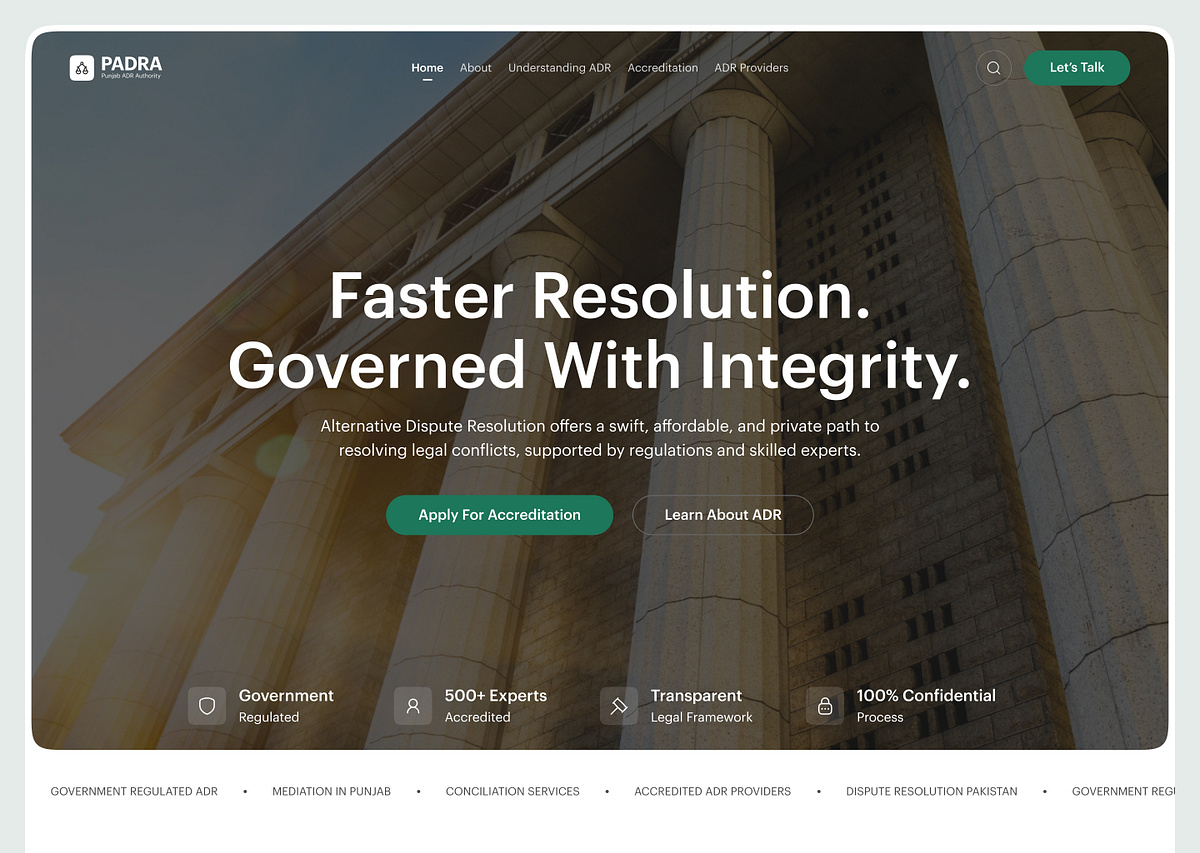 Faster Justice, Built for Everyone. Image 0