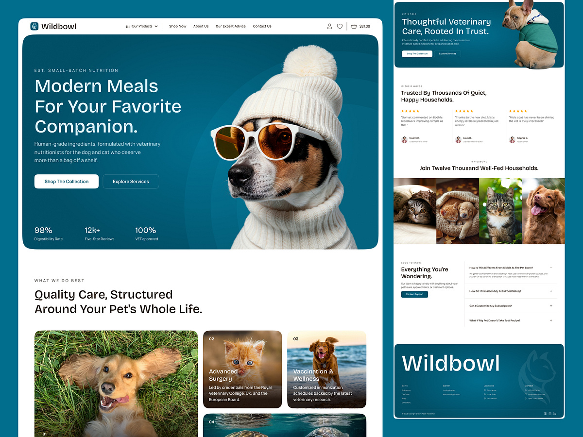 Wild Bowl — Fresh Nutrition. Better Lives. 🐾