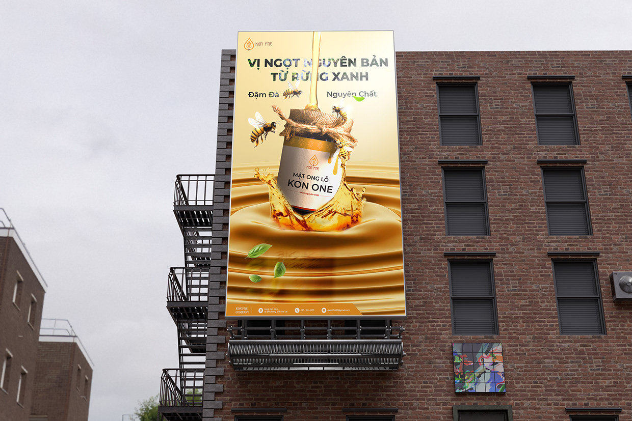 Kon Pne Honey | Natural Food Branding Image 20