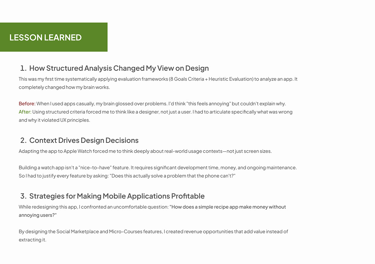 Recipe Mobile‌ App Redesign Image 17