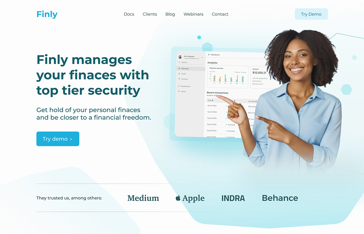 30-Day Landing Page Challenge | UI Design Collection Image 0