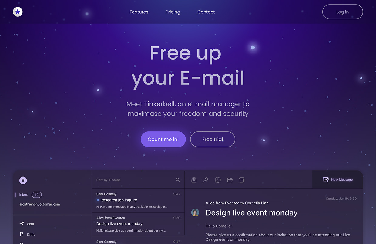 30-Day Landing Page Challenge | UI Design Collection Image 10