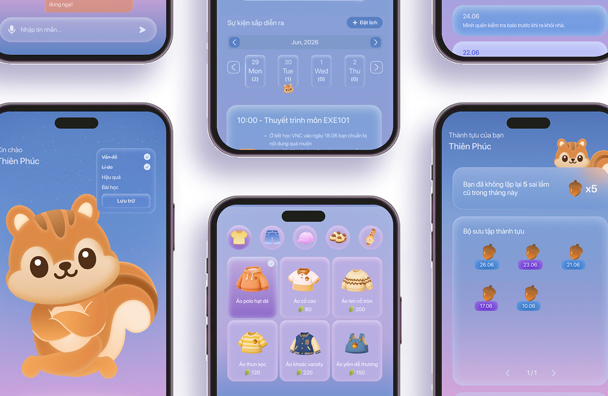 Remind — Self Improvement Mobile App | UI UX Case Study Image 13