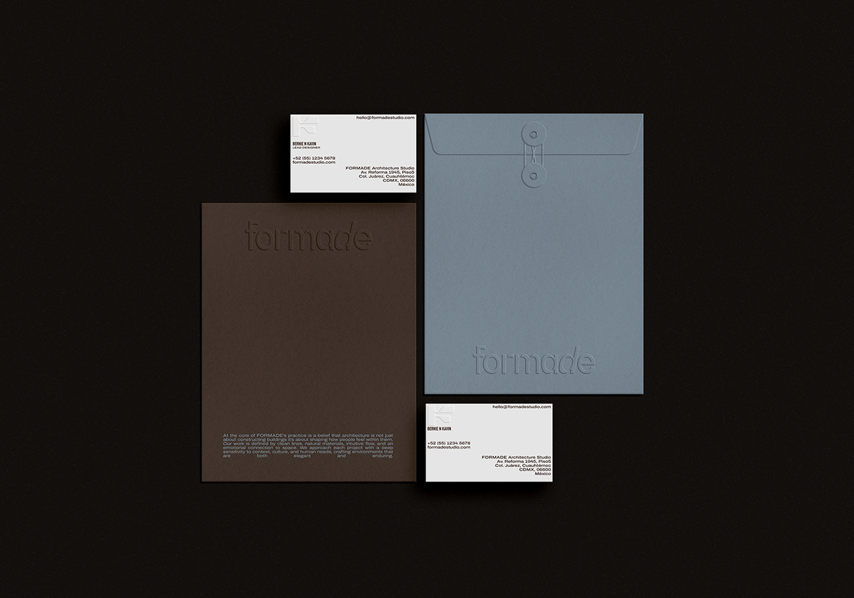 Formade — Architecture Studio Brand Identity Image 9