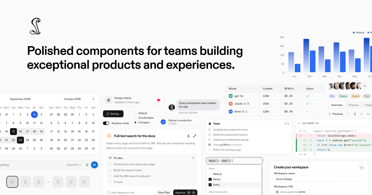 Kobra Design System