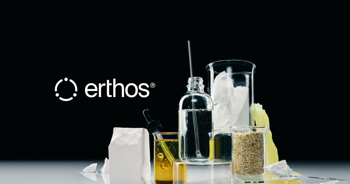 erthos® | We reimagine the building blocks of plastics.